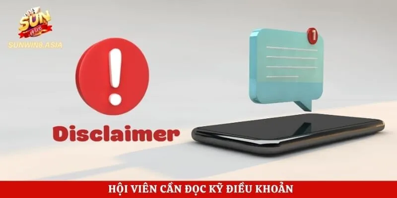 Hội viên cần đọc kỹ điều khoản