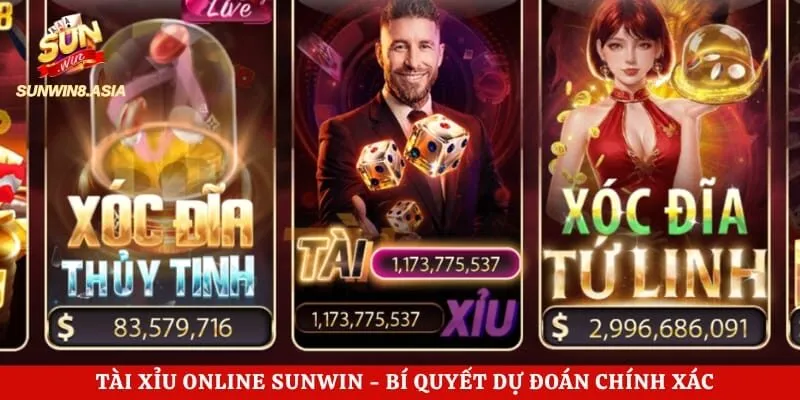 Tài Xỉu Online Sunwin – Bí Quyết Dự Đoán Chính Xác