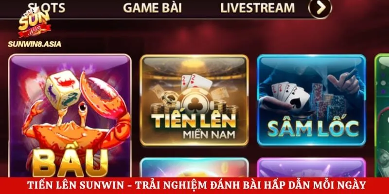 Tiến Lên Sunwin – Trải Nghiệm Đánh Bài Hấp Dẫn Mỗi Ngày