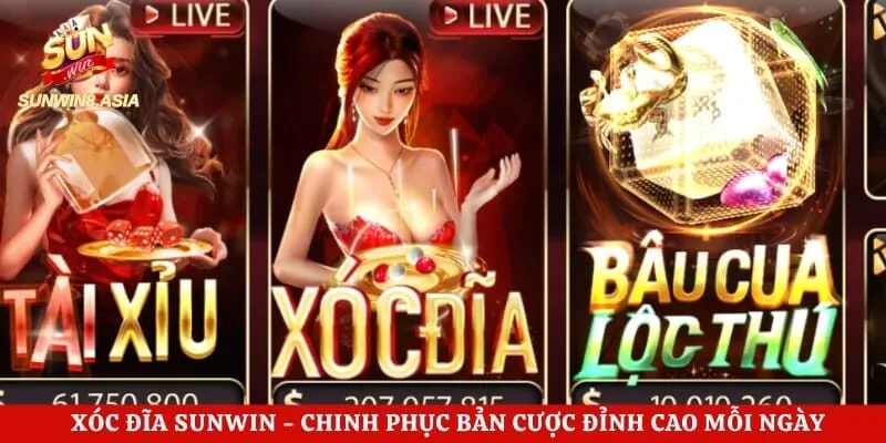 Xóc Đĩa Sunwin – Chinh Phục Bản Cược Đỉnh Cao Mỗi Ngày